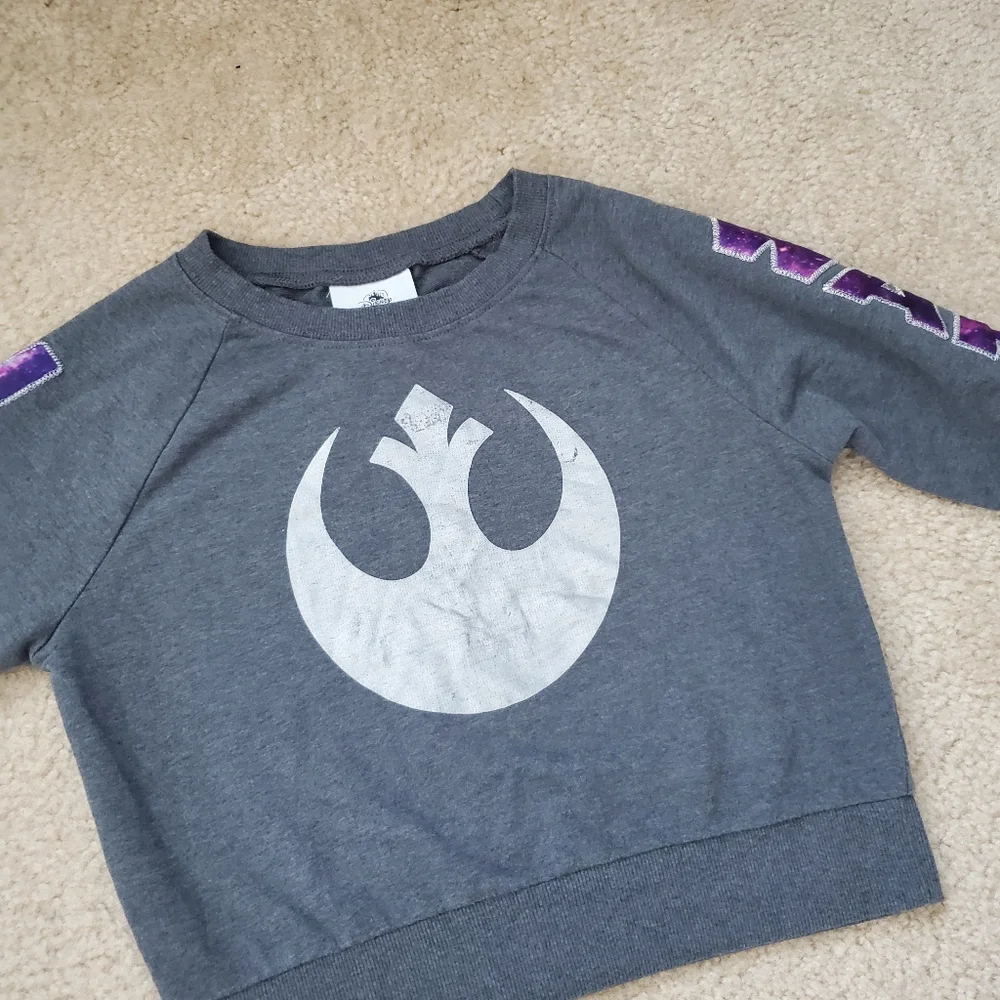 Star Wars Grey Shirt Girls Size 5/6